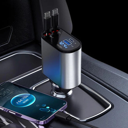 4 in 1 Retractable Charger
